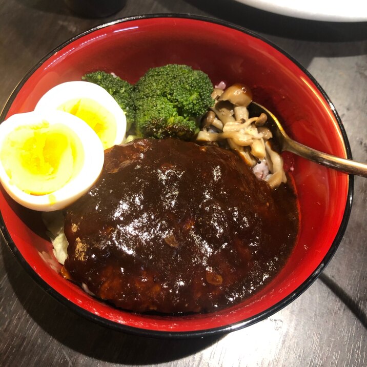 ふるさと納税でロコモコ丼